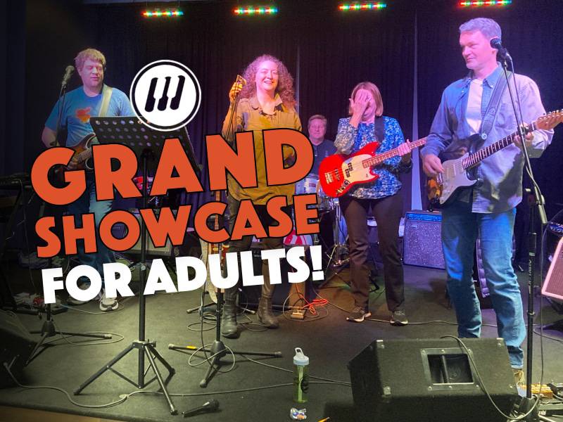Grand Showcase for Adults: Dec. 2023 at Music House