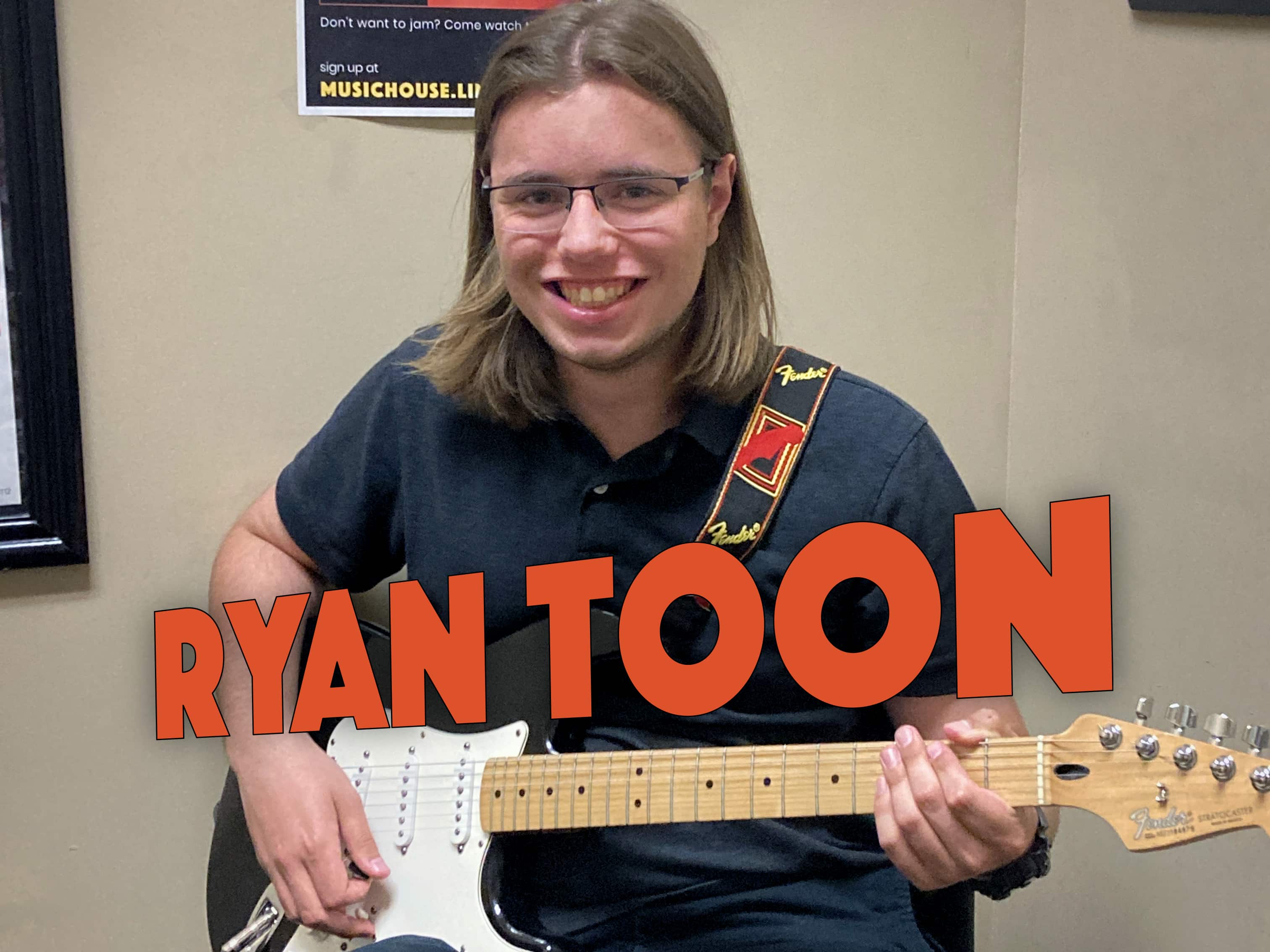guitar student Ryan Toon