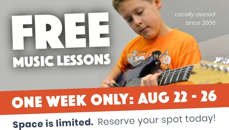 Free lesson August 22-26. Reserve your spot today!