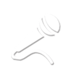 white microphone icon